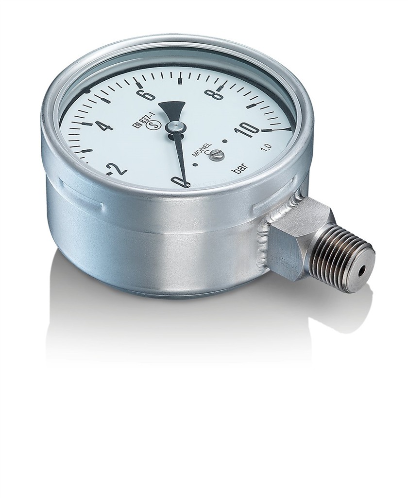 Bourdon MEP5 Pressure Gauges Industrial safety Instruments TTS