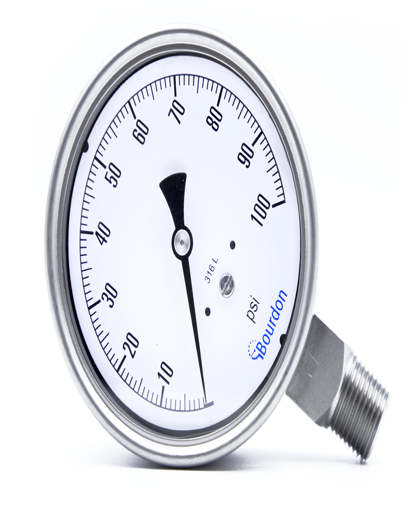 MEX5 MEM5 Bourdon Industrial Pressure Gauges & Instruments TTS